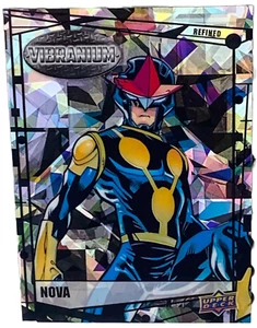 Tarjeta coleccionable UD Marvel Vibranium Refinado Refinable #77 Nova 09/99 casi nuevo/m - Imagen 1 de 2
