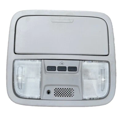 05-10 HONDA ACCORD Ridgeline Odyssey mapa superior cúpula gris claro OEM Home Link Foto 1 de 4