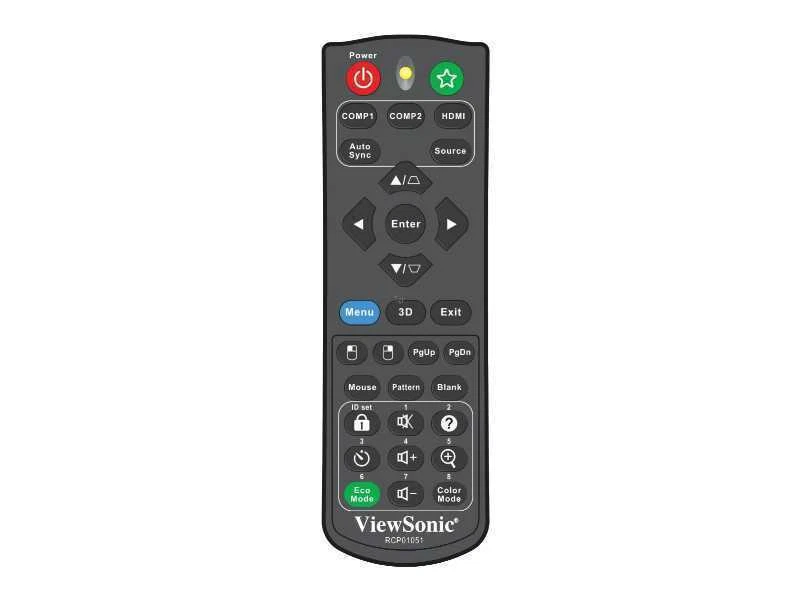 5pcs Remote Control RCP01051 for ViewSonic Projector PJD5155 PJD5255 PJD5555W - Image 1 of 1