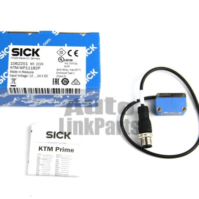 NEW SICK KTM-WP11182P replace KT3W-P1116 PLC PHOTOELECTRIC CONTRAST SENSOR - Image 1 of 3