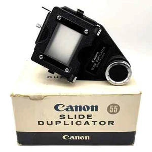 Canon Diaduplicator 55 Slide Duplicator Diacopiador para Bellows FL 55mm EMBALAJE ORIGINAL - Imagen 1 de 2