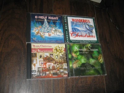 LOT OF 4 [CHRISTMAS] CDS ALL 4 CDS IN VG CONDITION [THE BLACKWOOD SINGERS/ Foto 1 de 4