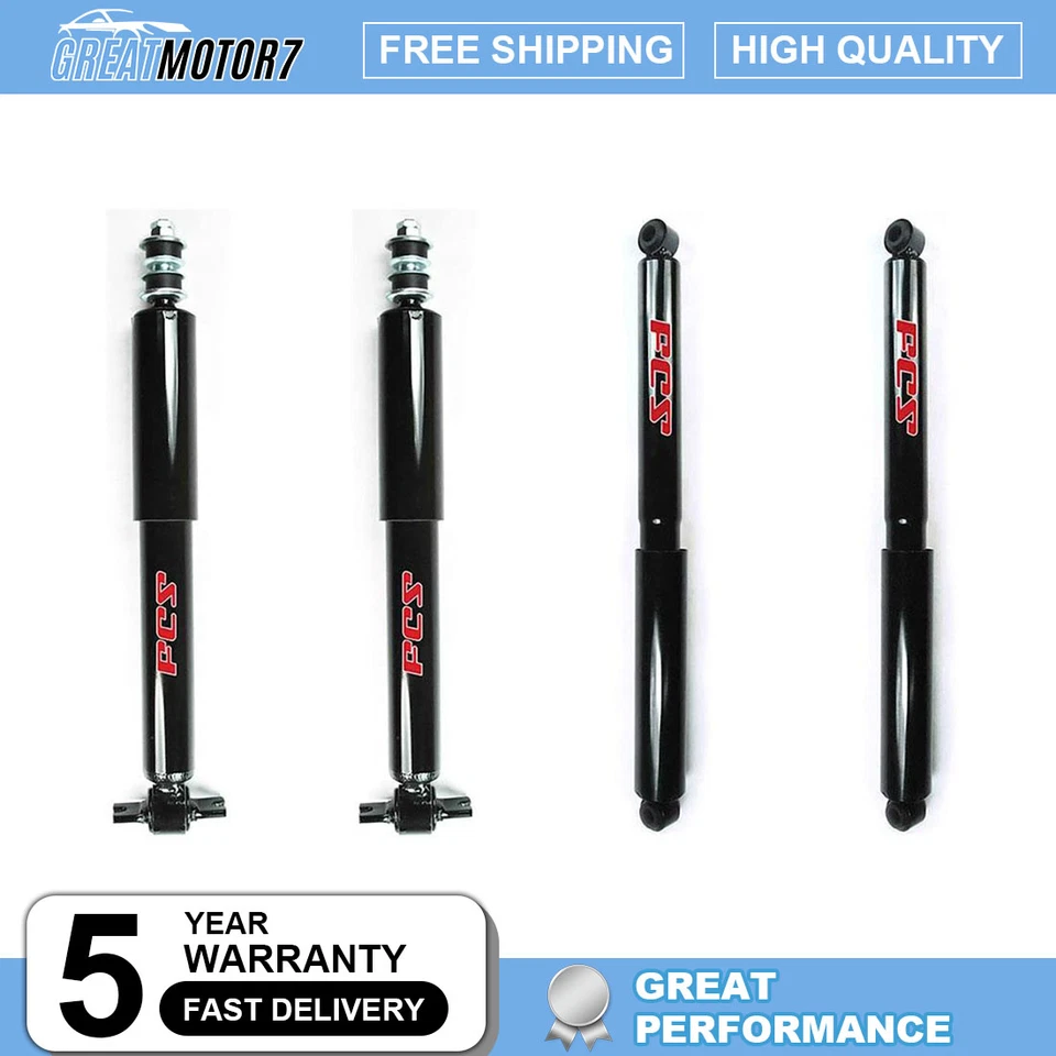 Amortiguador delantero y trasero FCS 4 piezas para camioneta Isuzu Amigo Jeep Comanche Toyota Foto 1 de 4