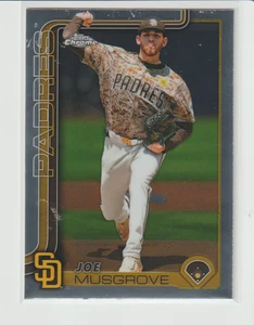 2025 Topps Chrome Joe Musgrove Card # 55 - Picture 1 of 1