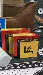 CLEAN 52mm UGC Japan Coated 80A Blue Glass Filter + Box Underground Camera (2) - Picture 1 of 1