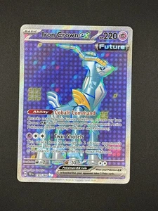 Iron Crown ex 191/162 SV05: Temporal Forces Holo NM - Picture 1 of 2