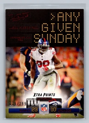 2021 Prestige #AGS-JPP Jason Pierre-Paul Any Given Sunday Xtra Points Red #/299 - Image 1 of 2