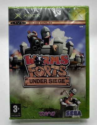 Xbox Worms Forts Under Siege, UK Pal, Brand New & Factory Sealed - Image 1 of 4
