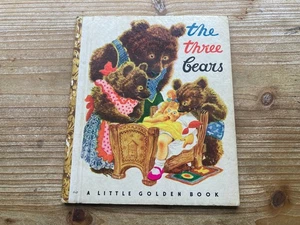 The Three Bears, A Little Golden Book, Feodor Rojankovsky, 1948, Vintage Kids Bo - Picture 1 of 5