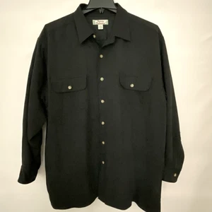 VTG Tommy Bahama Jacket Men L Black Silk Quilted Lining Preppy Classic Outerwear - Picture 1 of 13