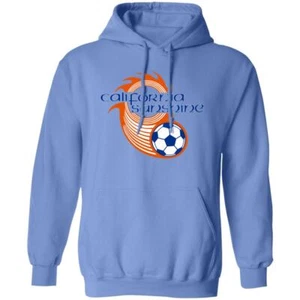 California Sunshine Hoodie Pullover Classic ASL Soccer - Picture 1 of 5