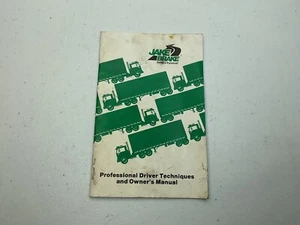 LIBRO MANUAL DE TÉCNICAS Y PROPIETARIOS PROFESIONALES DE CONDUCTOR JAKE BRAKE - Imagen 1 de 4