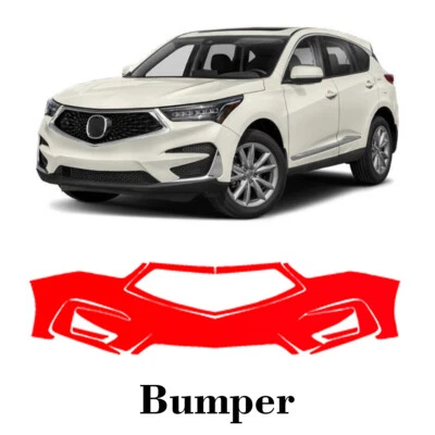 Передний бампер PreCut PPF краска защитная пленка для Acura ILX 2013-2015 - Изображение 1 из 4