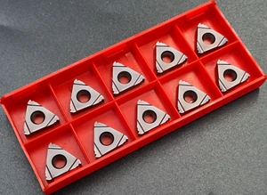 10x 16ER-ISO-1, 25 Pente 60° Vollfrofil Extérieur (R) pour Acier & Inox - Picture 1 of 1