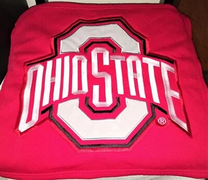 Ohio State - Fleece Blanket / Mat / Wall Hanging 20" x 18" Very Good Condition - Picture 1 of 2