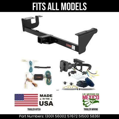 Enganche de remolque para Suzuki Grand Vitara 06-12 + cableado de 7 pines para todos los modelos Curt Foto 1 de 4