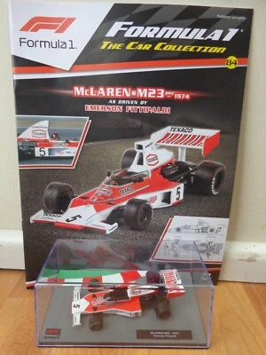 1/43 F1 FORMULA 1 CAR COLLECTION - 1974 MCLAREN M23 EMERSON FITTIPALDI CAR #84 - Image 1 of 2