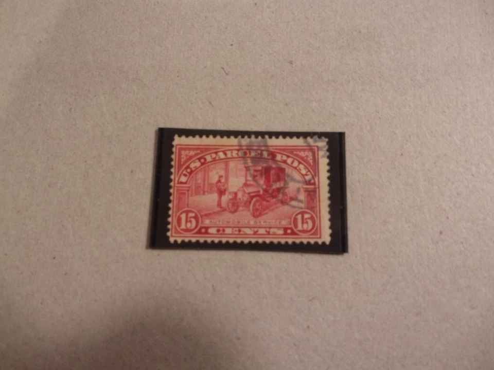 USA Used, 1913 Issue, 15 Cent Parcel Post, Automobile Service,  - Image 1 of 1
