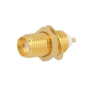 J01151A0741 Buchse SMA weiblich gerade 50Ω Löten PTFE vergoldet TELEGÄRTNER - Picture 1 of 1