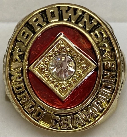 1964 Cleveland Browns World Champions commemorative Ring—“JIM BROWN” Cover