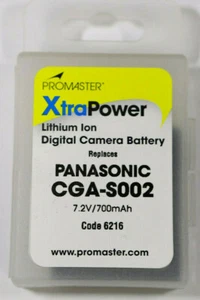 ProMaster Battery for Panasonic CGA-S002 Code 6216 - Picture 1 of 1