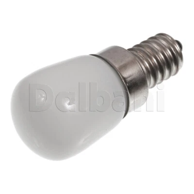 E12 Light Bulb Lamp White E2W Glass AC110V - Image 1 of 2
