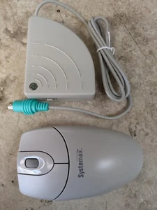 Systemax PS2 Wireless Scroll BALL Mouse RFSW-25 RF 2-Channel Mechanical PS/2 - Picture 1 of 3