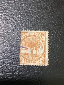 Samoa 1986-1900 Palm Trees 2d dull orange Used - Picture 1 of 2