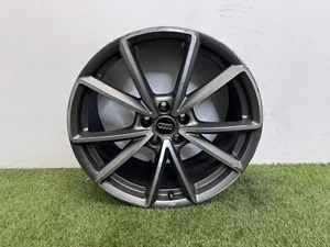 CERCHIO IN LEGA AUDI A4 S4 S-LINE RAGGI V 19" GRIGIO 8,5J 8W0601025BD ORIGINALE - Imagen 1 de 8
