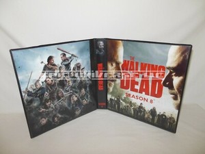 Custom Made 2018 Topps The Walking Dead Season 8 Trading Card Album Binder