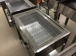 Holzkohlegrill Edelstahlgrill VEREINE Picknick GASTRONOMIE NEU OVP - Bild 1 von 5