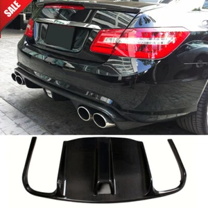 Carbon Fiber Rear Bumper Diffuser Lip for Mercedes Benz E-Class W207 2010-13 - Picture 1 of 13
