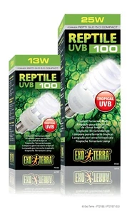 Exo Terra Reptile UVB 100 Compact Lamp - Picture 1 of 3