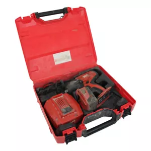 Hilti SIW 22T-A 1/2" Avvitatore A Impulsi A Batteria Con Caricatore E Valigetta - Foto 1 di 3