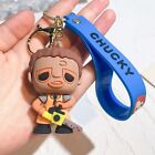 Horror Movie Figure Keychain Jason Freddy Michael Pennywise Pendants Toys Gifts