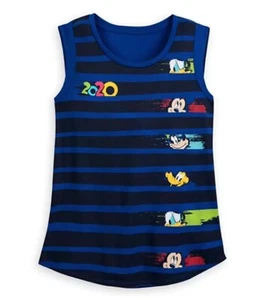 Mickey Mouse & Friends Tank Top for Women Walt Disney World 2020 Shirt Size S - Picture 1 of 1