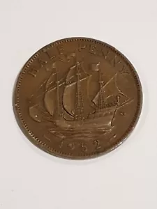 George V1 Coins Half-penny 1952 - Picture 1 of 2