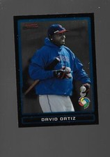Big Papi HOF  David Ortiz, Bowman Chrome, World Baseball Classics Prospect