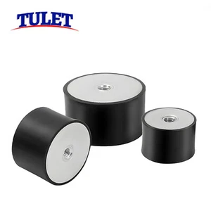Rubber Mounts Anti Vibration Female to Female Damper M4 M6 M8 M10 M12 M16 / C - Picture 1 of 62