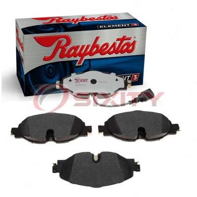 Raybestos Element3 Front Disc Brake Pad Set for 2015-2018 Audi A3 Quattro nh - Image 1 of 4