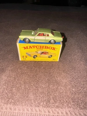 Caja de cerillas Mercury Cougar No. de colección en caja 62 con caja original Foto 1 de 4