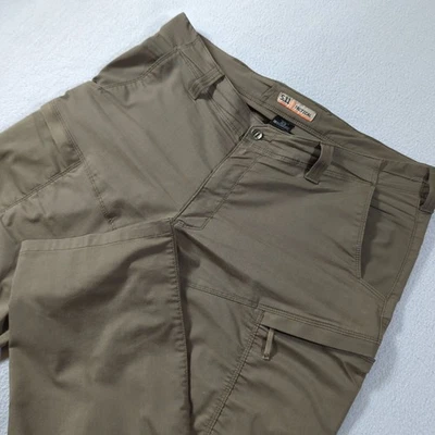 Calça cargo masculina 5.11 tática Apex tamanho 40x36 verde oliva elástica externa - Imagem 1 de 4