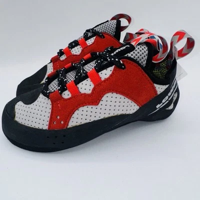 Lowa Red Eagle Lacing  Climbing Shoes Women’s Size 7.5 Red Gray Vibram - Image 1 of 4