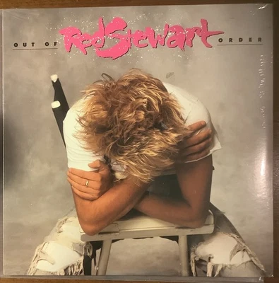 STILL SEALED Rod Stewart Out Of Order Vinyl LP 1988 -Warner Bros. 925684-1 - Image 1 of 4