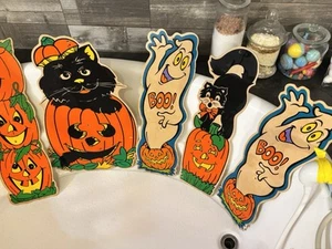 5-1997 Halloween Yard Art Impact Plastics 26 Inch Signs (no Stakes) - Picture 1 of 18