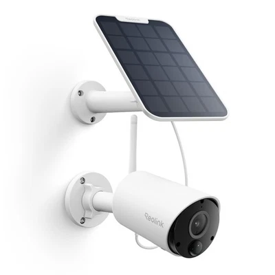 Argus Eco+Solar Panel 2K 5MP Solar Security Camera Outdoor for Home Surveilan... - Image 1 of 4