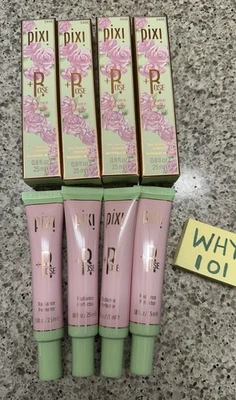 X4 PIXI Skin Illuminate Enhancer Radiance Perfector PINK PEARL .8oz/25mL FULL SZ - Image 1 of 4