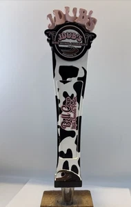 Beer Tap Handle Jdub’s Brewing Beer Tap Handle Figural Bell Cow Porter Beer Tap - Picture 1 of 13