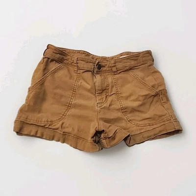 Pantalones Cortos Patagonia Para Mujer Talla 2 Stand Up Algodón Orgánico Pantalones Cortos Elastizados Marrón Foto 1 de 4