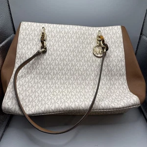 MICHAEL KORS Schultertasche Handtasche Kette Signature Leder - Bild 1 von 4